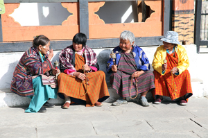 Bhutan ladies Bhutan Adventure Tour