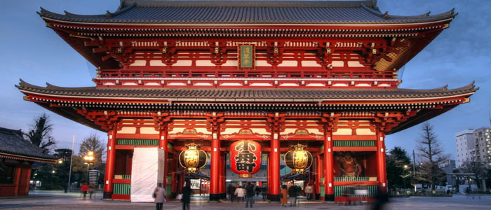 Japans Cities Asakusa temple