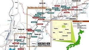 Shin Etsu trail overview map